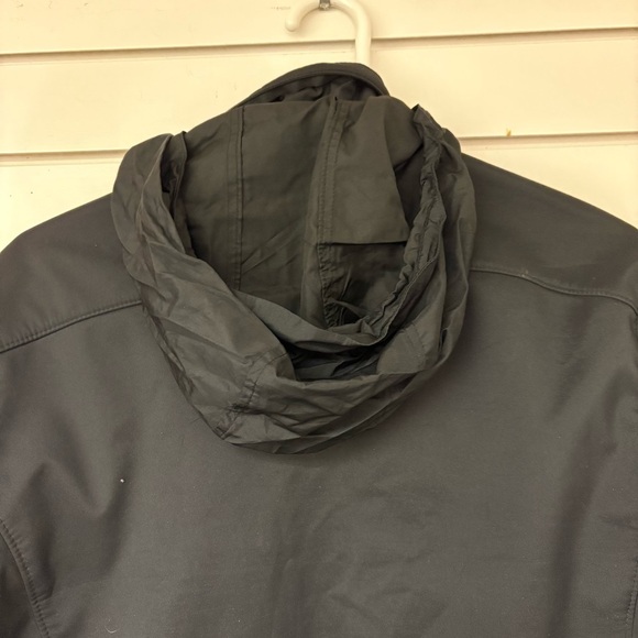 Banana Republic Womens Small Water Resistant Fleece Lined Jacket Coat Rain Hood - Picture 5 of 13